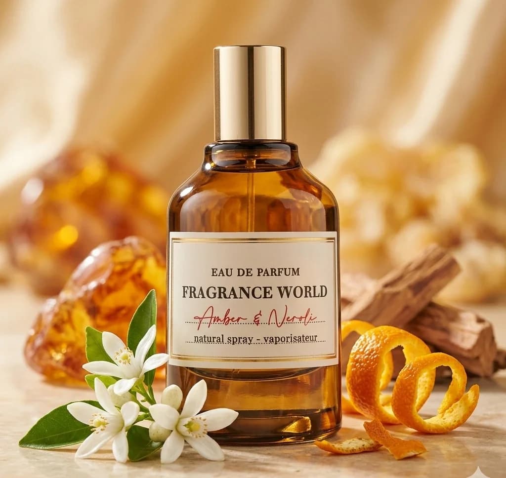 Amber & Neroli, 80ml fragrance word
